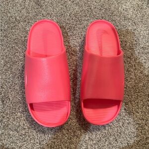 Nike Pink Slides - Women’s 9